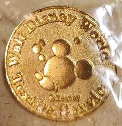 Gold Mickey Bubbles Logo