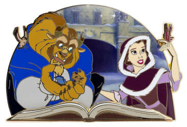 112075 - Pink A La Mode (PALM) - Once Upon a Time Storybook - Something There - Beast and Belle - Disney Licensed