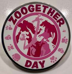 112085 - Zootopia Better Zoogether! - A Jolly Holiday - Zoogether Day Pink Logo - Walt Disney Imagineering