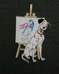 112150 - Pink a La Mode (PALM) - Disney Ink and Paint Off the Canvas Mystery Jumbo Collection - Pongo - Disney Licensed alternate image