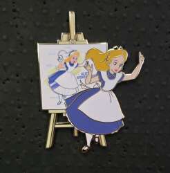 112153 - Pink a La Mode (PALM) - Disney Ink and Paint Off the Canvas Mystery Jumbo Collection - Alice - Disney Licensed alternate image