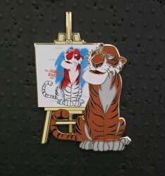 112156 - Pink a La Mode (PALM) - Disney Ink and Paint Off the Canvas Mystery Jumbo Collection - Shere Khan - Disney Licensed alternate image