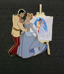 112157 - Pink a La Mode (PALM) - Disney Ink and Paint Off the Canvas Mystery Jumbo Collection - Cinderella & Prince Charming - Disney Licensed alternate image