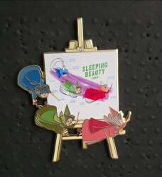 112158 - Pink a La Mode (PALM) - Disney Ink and Paint Off the Canvas Mystery Jumbo Collection - Flora, Fauna, and Merryweather - Disney Licensed alternate image