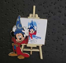 112159 - Pink a La Mode (PALM) - Disney Ink and Paint Off the Canvas Mystery Jumbo Collection - Sorcerer Mickey (Chaser) - Disney Licensed alternate image