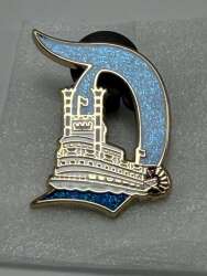 Gothic D with Mark Twain Riverboat — Frontierland (Gold Version)