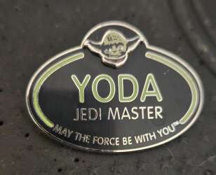 12261 - Yoda - Jedi Master Cast Name Tag