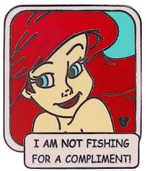 1234 - 2007 Hidden Mickey - Quotes by a Princess - Ariel - Disneyland Resort