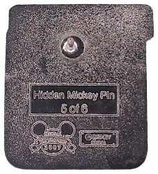 1238 - 2007 Hidden Mickey - Quotes by a Princess - Jasmine - Disneyland Resort alternate image