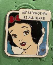 1239 - 2007 Hidden Mickey - Quotes by a Princess - Snow White - Disneyland Resort alternate image