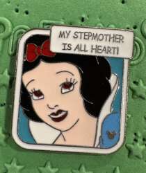 1239 - 2007 Hidden Mickey - Quotes by a Princess - Snow White - Disneyland Resort alternate image