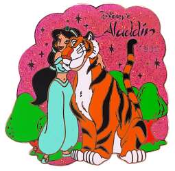 12597 - Marimo Craft (マリモクラフト) - History of Art Series - 1992 - Aladdin - Jasmie and Rajah - Disney Licensed
