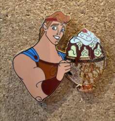 13163 - (PTD) Pin Trader's Delight Series - Hercules #2 - Disney Studio Store Hollywood / Soda Fountain