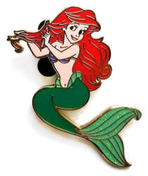 Ariel With Dinglehopper And Glitter Tail