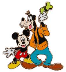 13603 - Pin Trading Starter Set - Friends are Forever - Mickey and Goofy only
