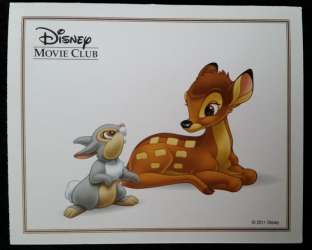 7199 - VIP Disney Movie Club - Bambi and Thumper - Disney Movie Rewards alternate image