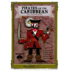 14065 - Attraction Anniversaries - Pirates of the Caribbean 40th Anniversary POSTER ART - Disneyland Resort