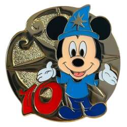 14404 - Tokyo DisneySea Abu's Bazaar Game Prizes - 10th Anniversary - Gold Coin - Mickey - Tokyo Disneyland Resort