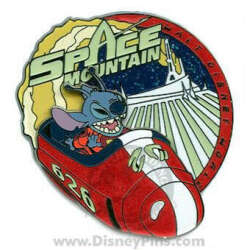 14408 - Space Mountain - WDW Space Mountain attraction Stitch - Walt Disney World