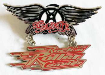 16270 - Rock 'n' Roller Coaster - Aerosmith Winged Logo Dangle - Walt Disney World