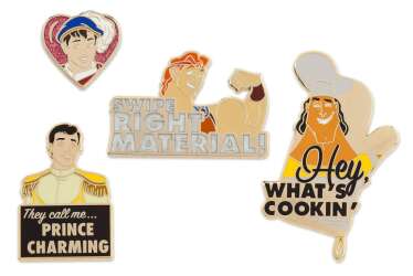 16305 - Oh My Disney - Prince Pin Set #2 (4 pins) - Disney Store US alternate image