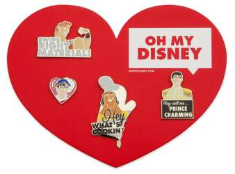16305 - Oh My Disney - Prince Pin Set #2 (4 pins) - Disney Store US