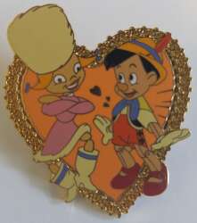 16615 - Disney Catalog Carded Sets - Disney Catalog Carded Sets - Disney Sweethearts 2004 — Pinocchio and Russian Doll ONLY - Disney Store US alternate image