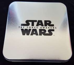 5402 - Star Wars: The Force Awakens - The Force Awakens Logo with Collector Tin - Disney Store US alternate image
