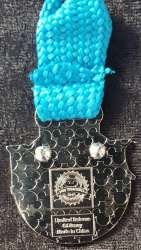 14968 - runDisney: Princess Half-Marathon Weekend - Disney Frozen 2015 - Anna and Elsa Medal - Walt Disney World alternate image