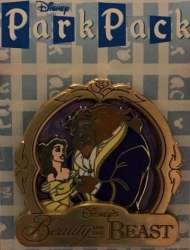 5396 - Park Pack Pin Trading Edition - LE Variant 2 - Belle and Beast Purple - Disney Store US
