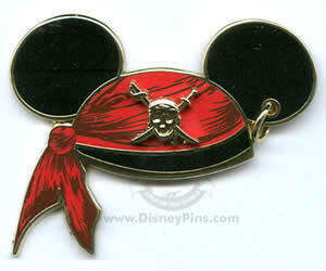 17553 - Pirate Mickey Ear Hat - Disneyland Resort