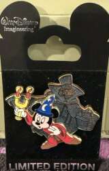 18173 - Haunted Mansion - Sorcerer Mickey with Hat Box Ghost - Walt Disney Imagineering alternate image