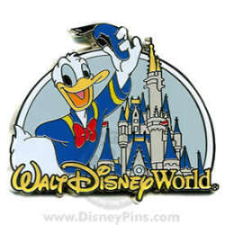 18331 - Where Dreams Come True Deluxe Cinderella Castle Starter Set - Donald Duck & Cinderella Castle 2008 WDW - Walt Disney World