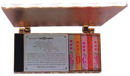 18436 - Ticket Book - Hinged Magic Kingdom - Passport to Adventure - Walt Disney World alternate image