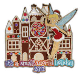 18520 - it's a small world holiday - it's a small world holiday 2012 - Tinker Bell with Gingerbread Facade - Disneyland Resort
