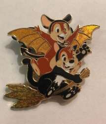 18567 - Halloween 2006 - Boxed Set - Chip as Bat and Dale as Cat ONLY - Hong Kong Disneyland