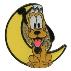 18761 - Tokyo DisneySea Abu's Bazaar Game Prizes - Arabian Coast Game Prize - Moon - Pluto - Tokyo Disneyland Resort