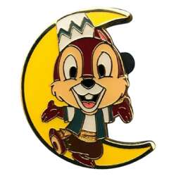 18765 - Tokyo DisneySea Abu's Bazaar Game Prizes - Arabian Coast Game Prize - Moon - Chip - Tokyo Disneyland Resort