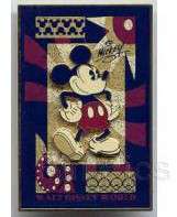 16056 - Pin of the Month - Featured Artist Series - Eric Caszatt - Mickey Art Deco - Walt Disney World alternate image