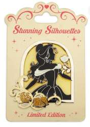 19239 - Stunning Silhouette - Belle Jumbo Limited Edition Pin - Disney Store US alternate image