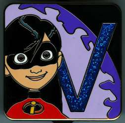 10631 - Disney Pixar Alphabet - Mystery Collection - V is for Violet (CHASER)