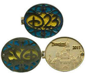 D23 Sleeping Beauty Castle Hinge