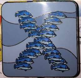 10633 - Disney Pixar Alphabet - Mystery Collection - X is for School of Silverfish (CHASER)