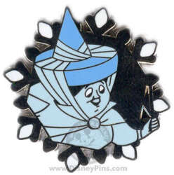 20360 - 2007 Hotel Hidden Mickey - Snowflake - Merryweather - Disneyland Resort