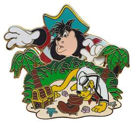 20708 - Rescue Captain Mickey - Pirate Pete & Sailor Pluto - Disney Cruise Line