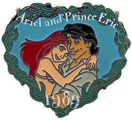 2093 - Countdown to the Millennium Series - #54 - Ariel and Prince Eric - Disney Store US