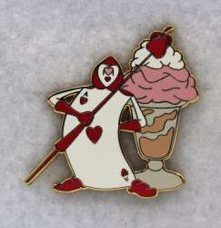 12258 - (PTD) Pin Trader's Delight Series - Ace of Hearts Guard - Disney Studio Store Hollywood / Soda Fountain alternate image