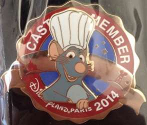 956 - Cast Member Pin Trading - Ratatouille (Remy) - Disneyland Resort Paris alternate image