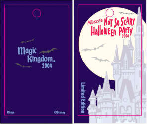 22356 - Mickey's Not So Scary Halloween Party (MNSSHP) 2004 - Pirate Donald with Leota's Tombstone - Walt Disney World alternate image