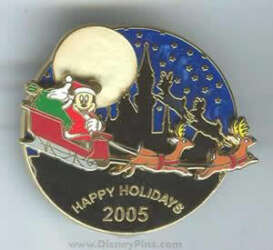 22592 - Disney Visa Card - Happy Holidays 2005 - Santa Mickey alternate image